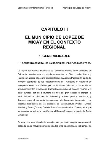 Diagnóstico - Corporación Autónoma Regional del Cauca