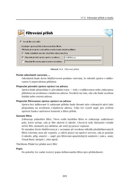 PËrÃ­rucka administrÃ¡tora - Kerio Software Archive