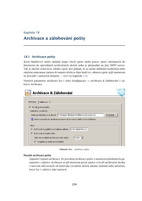 PËrÃ­rucka administrÃ¡tora - Kerio Software Archive