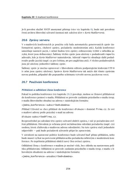 PËrÃ­rucka administrÃ¡tora - Kerio Software Archive