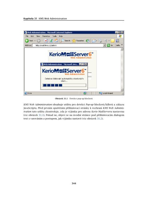 PËrÃ­rucka administrÃ¡tora - Kerio Software Archive