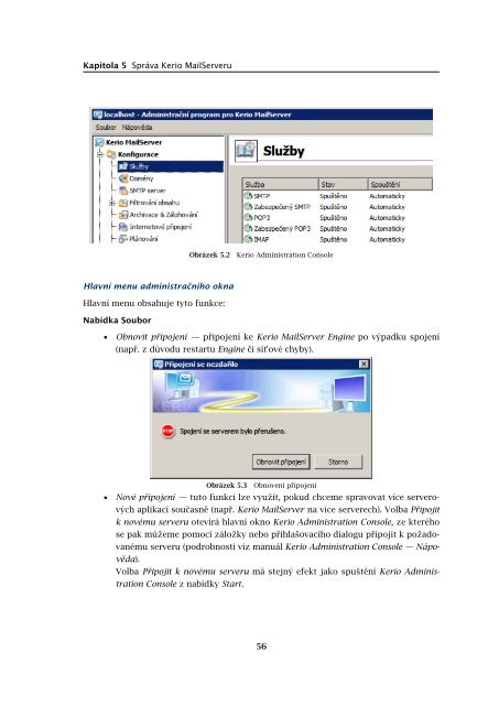 PËrÃ­rucka administrÃ¡tora - Kerio Software Archive