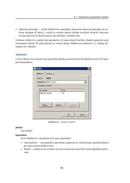 PËrÃ­rucka administrÃ¡tora - Kerio Software Archive