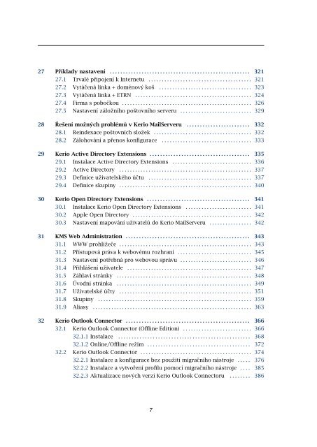 PËrÃ­rucka administrÃ¡tora - Kerio Software Archive