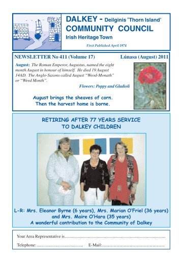 dalkey August news - Dalkey Community Council