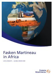 Download the Fasken Martineau in Africa brochure