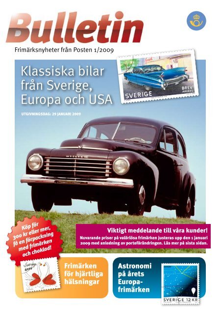 Klassiska bilar från Sverige, Europa och USA - Posten
