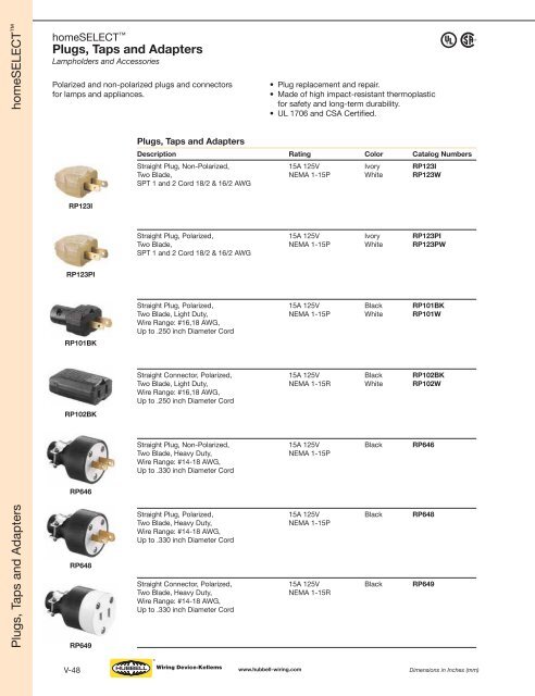 Hubbell Wiring Device.pdf - Eversave Technology