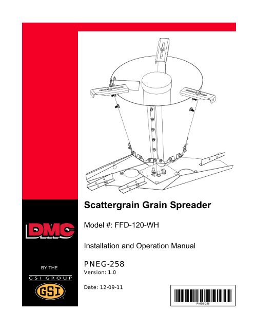 PNEG-258 -Scattergrain Grain Spreader - David Manufacturing Co.