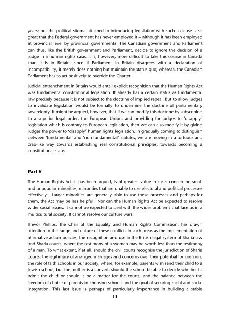 Human Rights and the New British Constitution - Justice