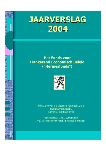 Het Fonds voor Flankerend Economisch Beleid (âHermesfondsâ)