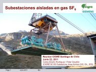 Subestaciones aisladas en gas SF - CigrÃ©