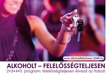 ALKOHOLT â FELELÅSSÃGTELJESEN - Drinksinitiatives.eu