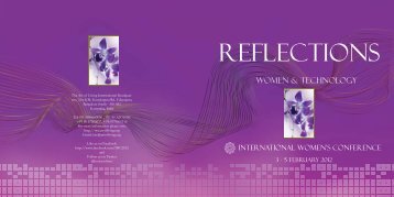 IWC 2012 - International Women's Conference - Art of Living ...