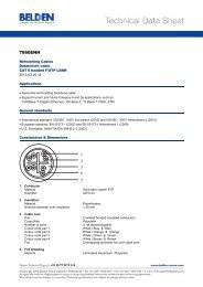 TDS BELDEN 7860ENH CAT6 F_UTP LSNH v4 - Protel