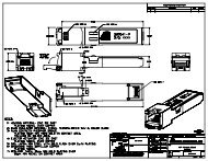 SFP Adapter Engineer Drawing