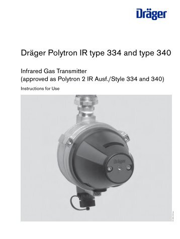 Dräger Polytron IR type 334 and type 340 - ancb.it