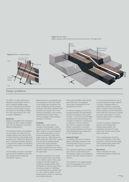 Britflex BEJ Expansion Joints - StonCor Africa