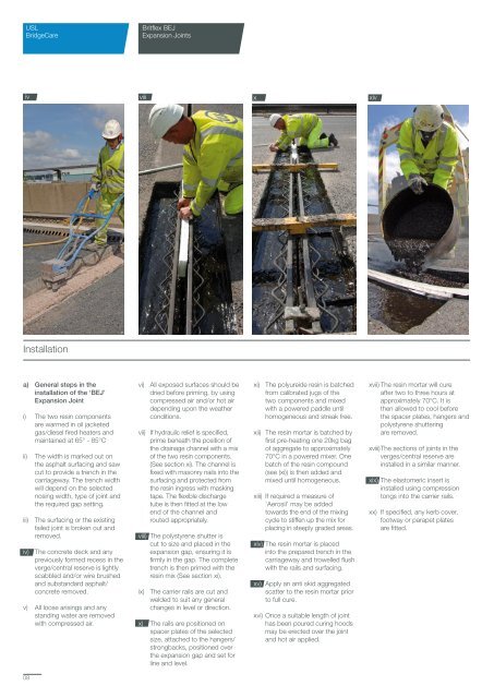 Britflex BEJ Expansion Joints - StonCor Africa