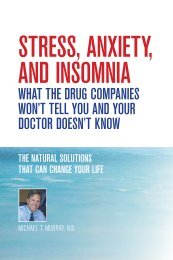 StreSS, Anxiety, And inSomniA - Dr. Michael Murray