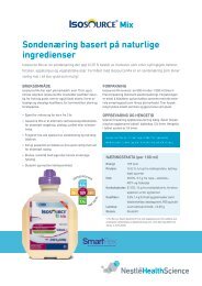 Isosource Mix SmartFlex - nestle nutrition