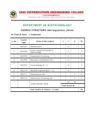 sree vidyanikethan engineering college-mca (autonomous)