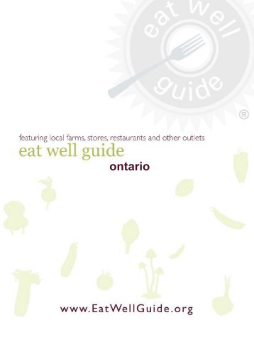 ontario - Eat Well Guide