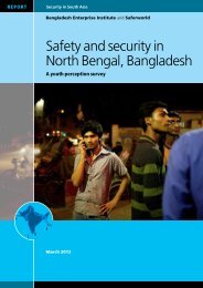 Safety and security in North Bengal, Bangladesh - Saferworld