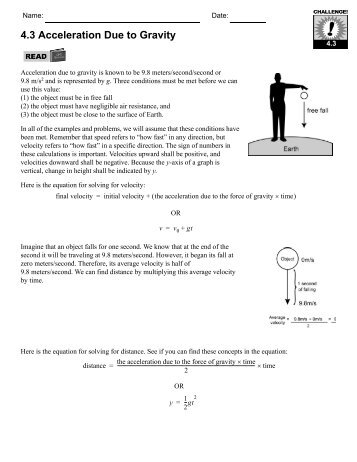 PES Skill Sheets.book - CPO Science