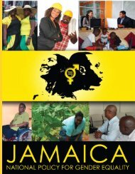 National Policy for Gender Equality - Jamaica Information Service