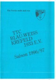 f. - TTC Blau-Weiß Krefeld 1933 eV