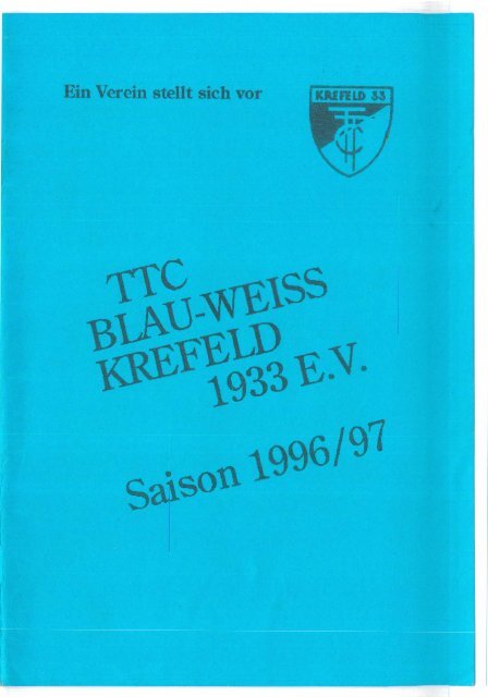 f. - TTC Blau-Weiß Krefeld 1933 eV