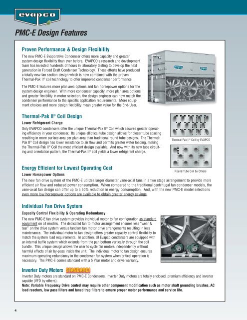 PMC-E Product Brochure - EVAPCO.com