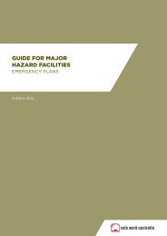 Guide For Major Hazard Facilities - Emergency Plans - Safe Work ...