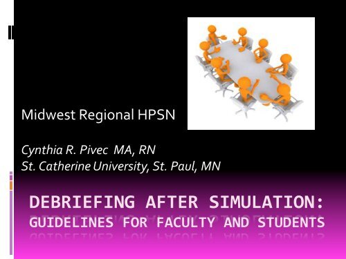 debriefing after simulation - Human Patient Simulation Network