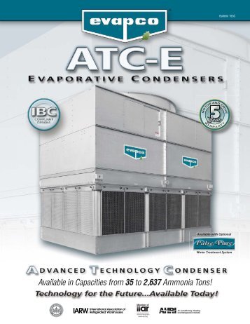 ATC-E Product Brochure - EVAPCO.com