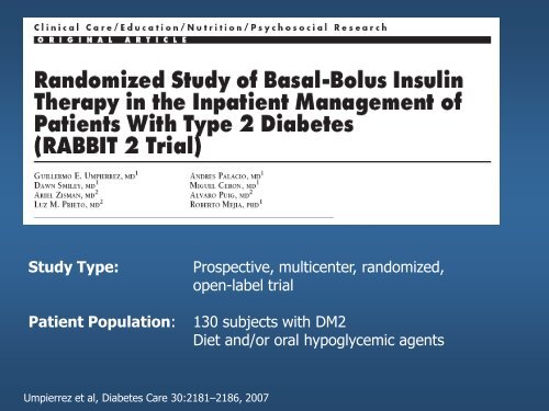 Inpatient Hyperglycemia