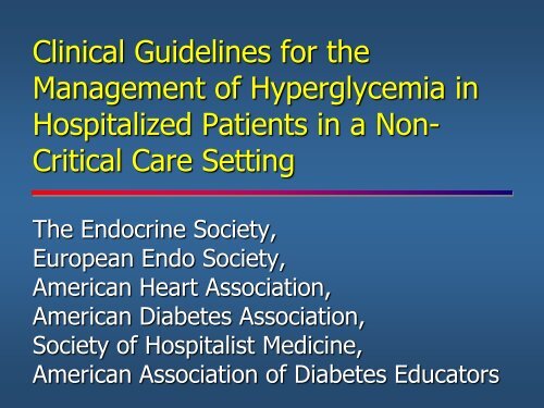 Inpatient Hyperglycemia