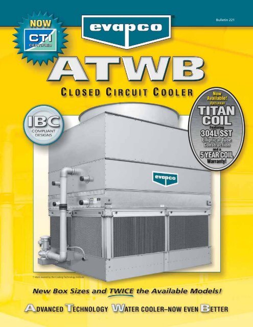 ATWB Product Catalog - EVAPCO.com