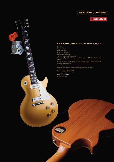 4Sound Gibson Exclusives