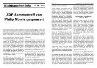 IV/12 ZDF-Sommertreff von Philip Morris gesponsert - NID