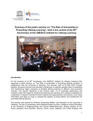 Summary of the public seminar on âThe Role of Universities in ...