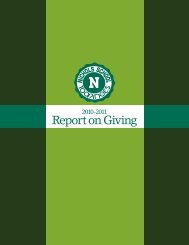 Report on Giving - Nichols School