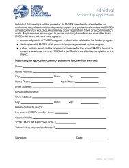 Teacher Trust Fund Scholarship Application Form