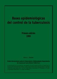 Bases epidemiolÃ³gicas - Tuberculosis