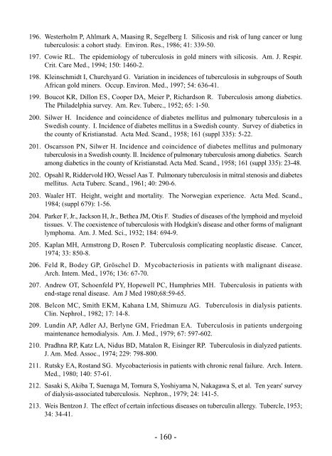 Bases epidemiolÃ³gicas - Tuberculosis