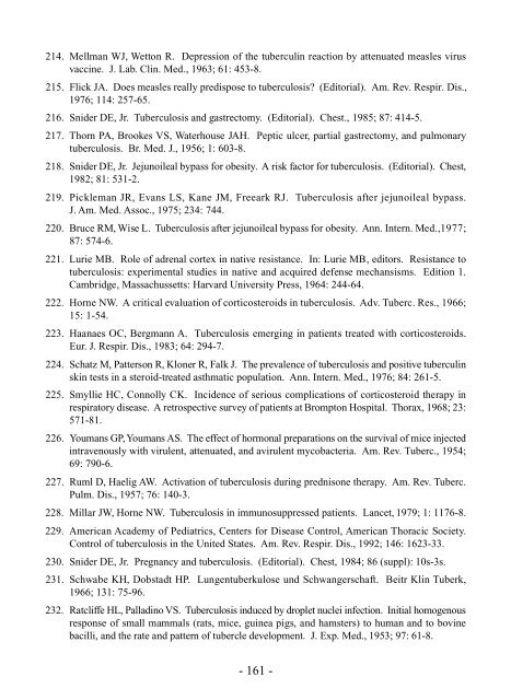 Bases epidemiolÃ³gicas - Tuberculosis