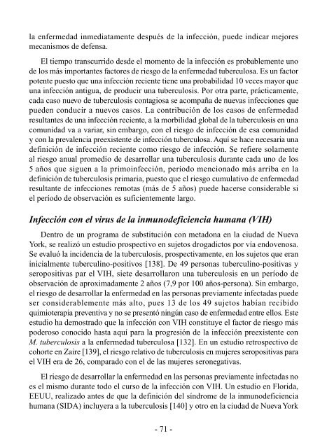 Bases epidemiolÃ³gicas - Tuberculosis