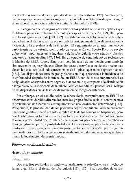 Bases epidemiolÃ³gicas - Tuberculosis