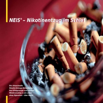 Nikotinentzug im Schlaf NEIS® – Nikotinentzug im Schlaf